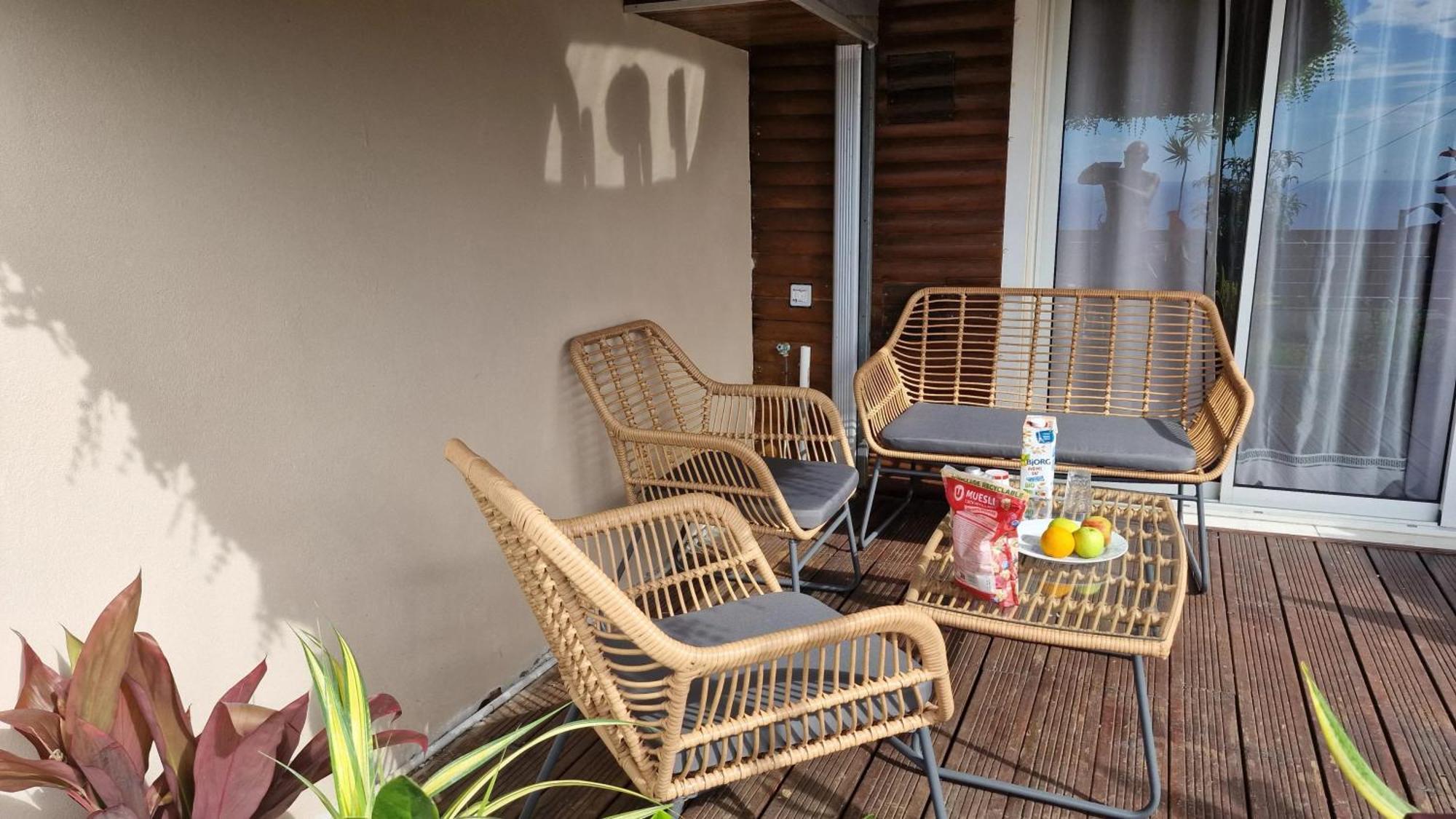 Appartement Avec Vue Sur Mer A Saint Paul 50 M² Terrasse Exterior photo