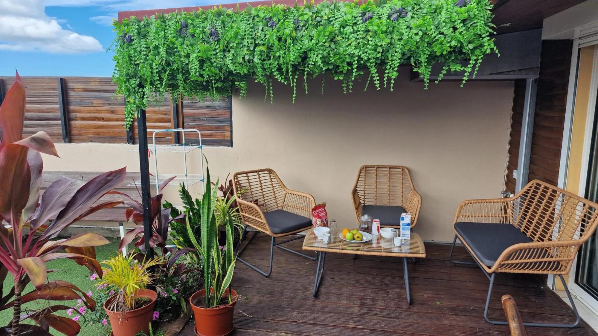 Appartement Avec Vue Sur Mer A Saint Paul 50 M² Terrasse Exterior photo
